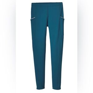 Patagonia Borderless Tight Pant Activewear Base layer Pull On Men’s S Blue 23995